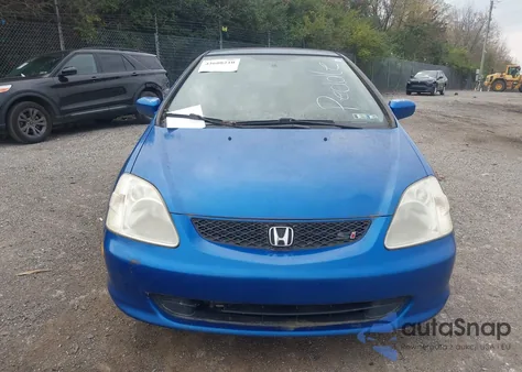 2003 Honda Civic Si из США, поврежденный, VIN SHHEP33633U404997